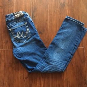 Express Skinny Stella Low Rise Jeans